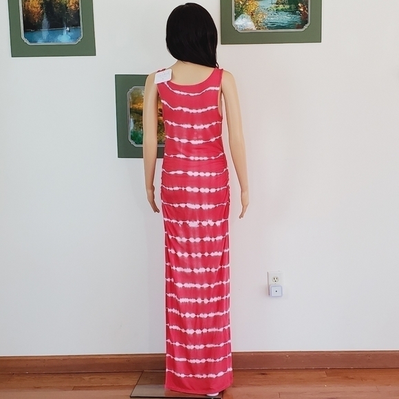 Isabel Maternity tie dye maxi dress - Picture 3 of 11